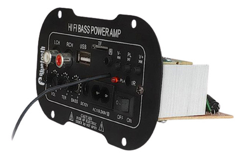 5 Pulgadas 220v Bluetooth 2,1 Amplificador De Potencia Audio