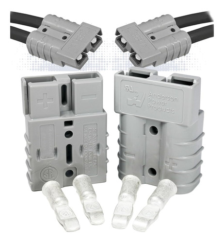 Kit De Conector Sb50 De Anderson Power Products, 50 Amperios