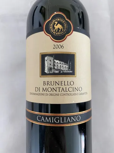 Vinho Tinto Brunello Di Montalcino Camigliano - 750ml 2006