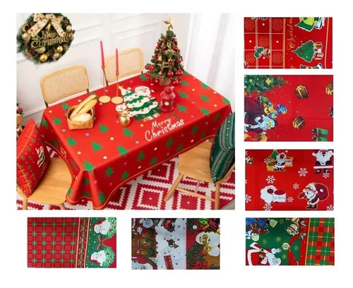 GENERICO Mantel Navidad Manteles Mesa Rectangular 150x220 Diseño 2