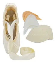Comprar Zapatillas Puntas Cintas Profesionales +  Punteras Silicona