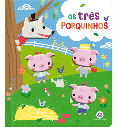 Quatro Amiguinhos - Os Três Porquinhos, De Make Believe Ideas. Editorial Ciranda Cultural, Tapa Cartonado En Português