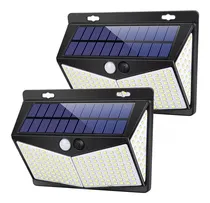 Comprar Lámpara Led Panel Solar Reflector Jardín Sensor D Movimiento