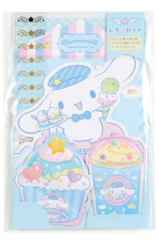 Papel De Carta Invitación Original Sanrio Cinnamoroll