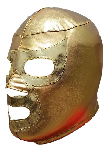 Deportes Martinez Mascara Luchador Lucha Libre Dorada