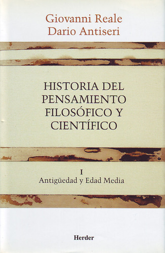 Historia Del Pensamiento Filosofico Y Cientifico I - Antiser