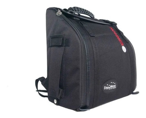 Hohner A48221 Acordeón Compadre Diatónico Sol-do-fa Negro