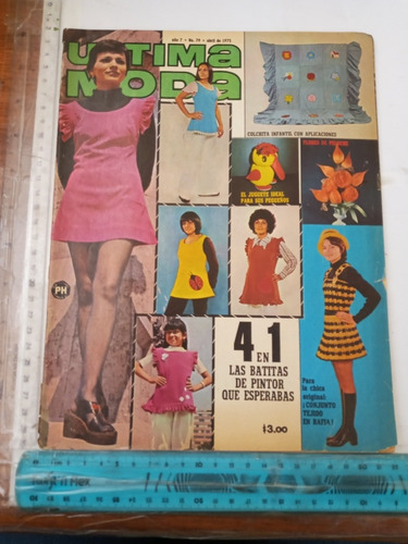 Revista Última Moda No 79 Abril 1973