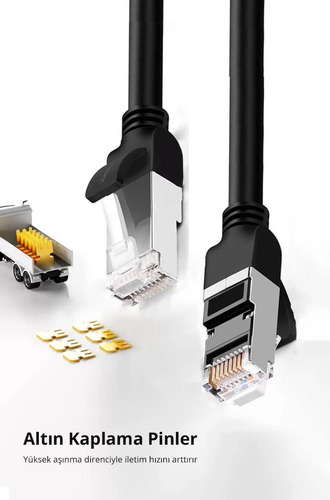 Cable Patch Cord Categoría 6 De 1 Metro Ugreen 50191