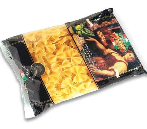 Fideos Farfalle Gentleman 500g Pasta De Semola De Italia