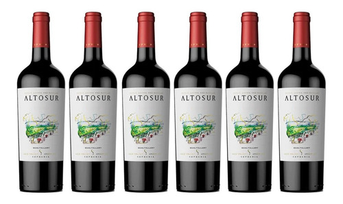 Vino Alto Sur Red Blend X750cc Caja X6