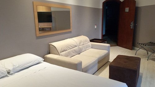 Imagem 2 de 16 de Flat Com 1 Dormitório À Venda, 75 M² Por R$ 350.000,00 - Gonzaga - Santos/sp - Fl0051