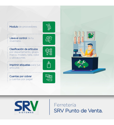 Srv Ferreterías - Punto De Venta Con Facturación