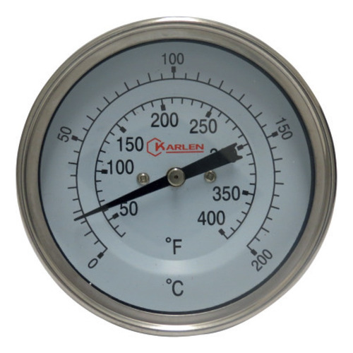 Termometro Industrial 1/2 Npt S-3  0/200°c T300c