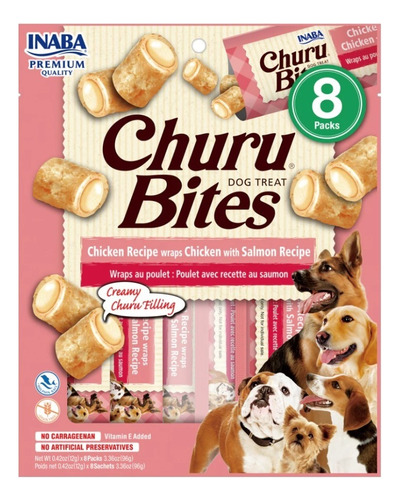 Churu bites perro pollo pack 8 Ap