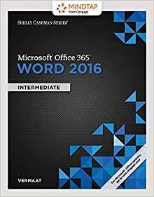 Bundle Shelly Cashman Series Microsoft Office 365  Y  Word 2