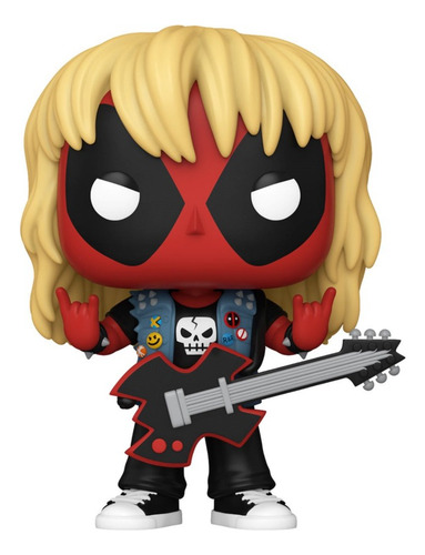 Funko Pop Deadpool Rockero Heavy Metal #1343