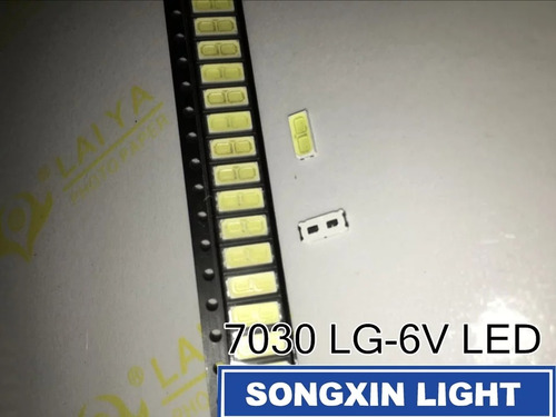 25 Leds 7030 6v 1w LG