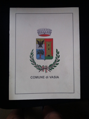 Comune Di Vasia - Archivo De Entrega Del Escudo De La Comuna