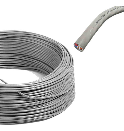 Rollo 10m Cable Control Pvc+pvc 5cx14 Awg 600v