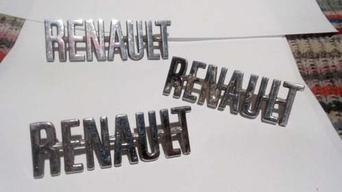 3 Insignias  Antiguas  De Renault   Precio Cada Una