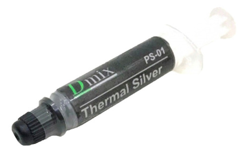 Imagem 1 de 10 de Pasta Térmica Dmix Thermal Silver 1g Ps01 Prata