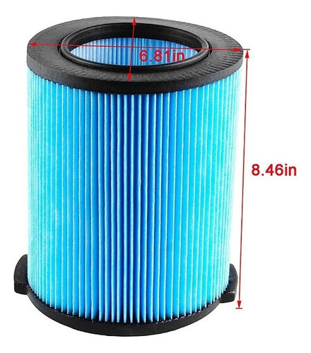 Filtro De Repuesto Para Ridgid Vf5000 Wet Dr De 5 A 20 Galon