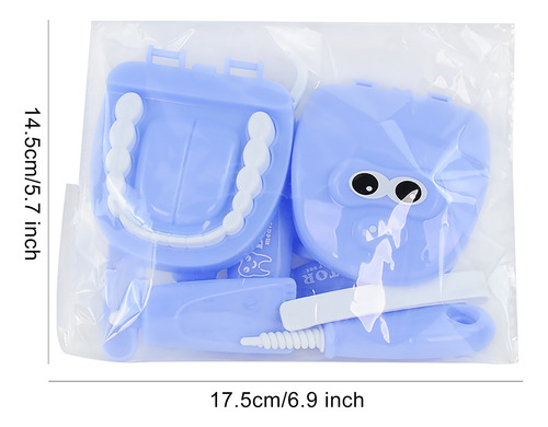 Juego De 9 Juguetes De Simulación Para Niños Dentist Check T