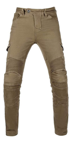 Invierno Plus Velvet Hombres Motocicleta Riding Jeans Motoc.