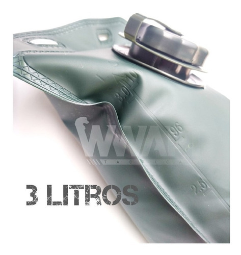 Refil Mochila Bolsa Hidratação Agua Ciclismo Camelback 3l Cor Verde
