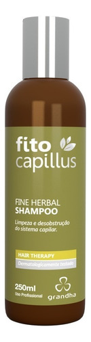 Grandha Shampoo Fito Capillus Fine Herbal Fitoterapia 250 Ml