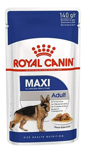 Alimento Royal Canin Size Health Nutrition Maxi Adult perro adulto raza grande 140g