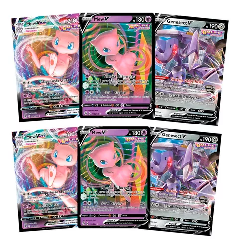 Baralho Batalha De Liga Mew Vmax Pokémon TCG