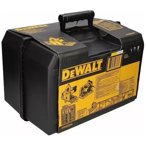 Serra Circular Dewalt De Trilho 1300w 165mm Dws520k 220v