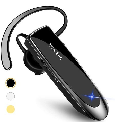 Auricular Manos Libres Bluetooth Para iPhone Android Samsung Color Negro
