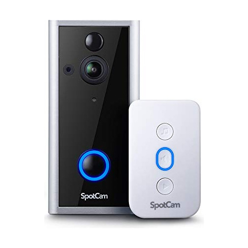 Spotcam Video Doorbell 2, Bluetooth Y Conexión Wi-fi, Baterí