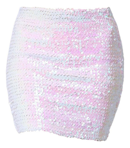 Moda Mujer Faldas Lentejuelas Cortas Chica Bling Bodycon [u]