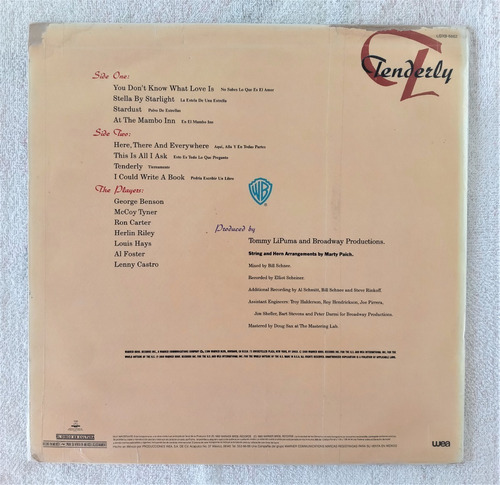 George Benson Lp Tenderly (Usado)