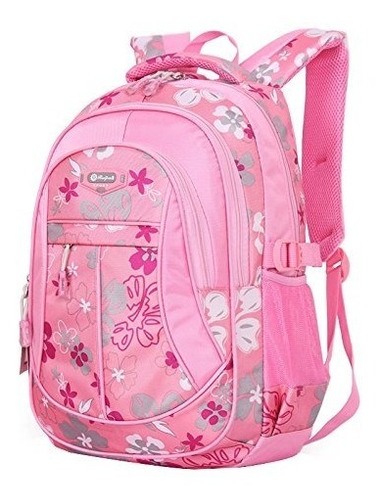 Bolsa De Escuela Mochila Impresa Jiayou Kid Child Girl Flowe