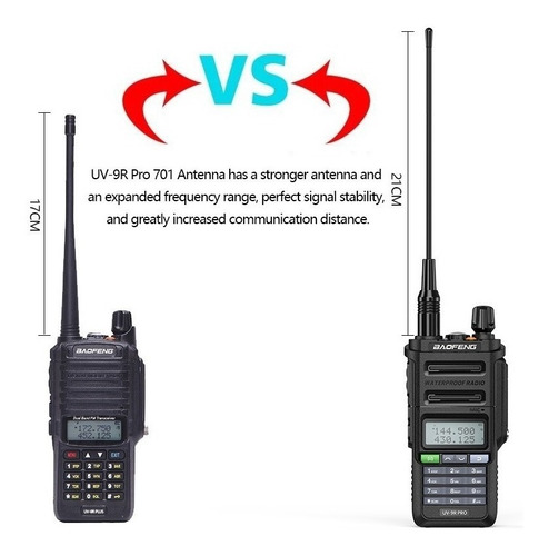 Radio Baofeng Uv-9r Pro Bidireccional Ip68 Impermeable V/uhf