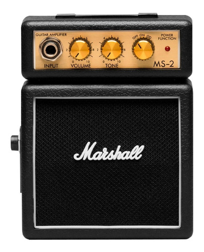Amplificador De Guitarra Marshall Ms2 Portatil Marshallito