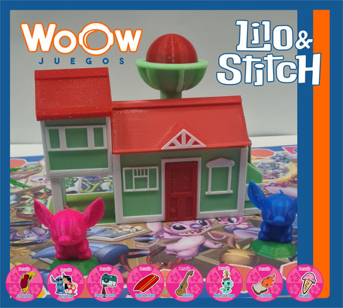 Lilo & Stitch Live Actión Juego De Mesa Y Cartas