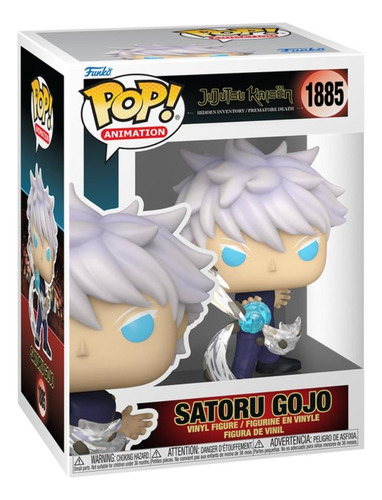 Boneco Funko Pop! Jujutsu Kaisen Satoru Gojo Técnica Maldita