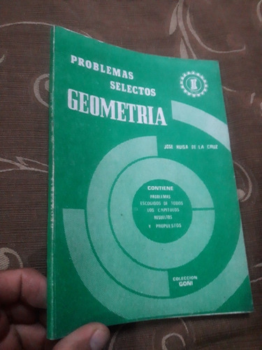 Libro Goñi Problemas Selectos De Geometría Huisa De La Cruz