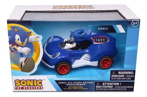Sonic Carro Sonic Pull Back Mod. 2 | Fun Toys