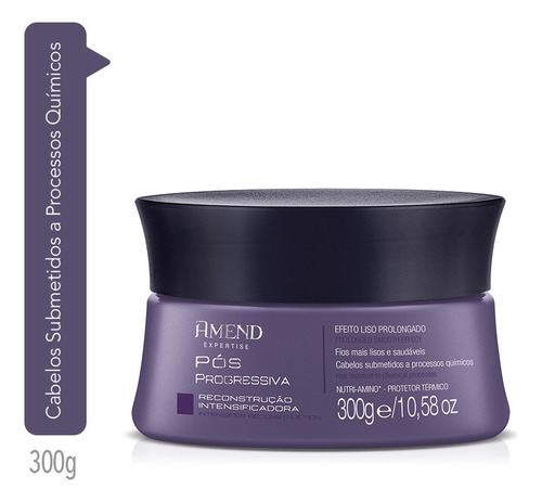 Amend Pós Progressiva Shampoo + Máscara + Oil Moringa