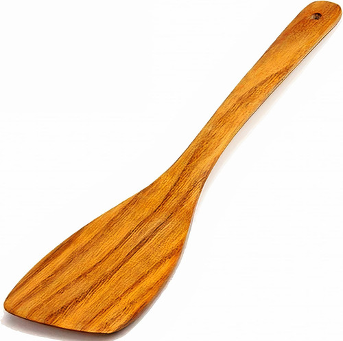 Juego De Espátula Y Cuchara De Madera De Bambú Wok Y Utens