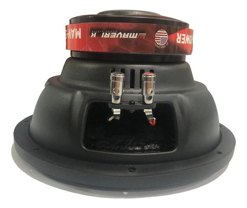 Subwoofer Doble Bobina 10 Pulgadas 800w Rms Max Power Color Negro