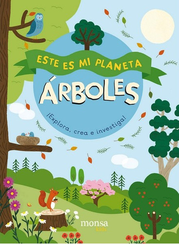 Libro Arboles Este Es Mi Planeta, Naturaleza, Medio Ambiente