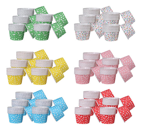 200x Cupcake Liners Muffin Case Wrappers Para Navidad Baby